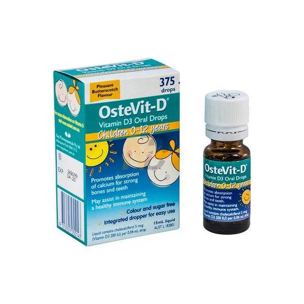 Je vitamín D3 Ostevit D kapky dobré?  Cena a efektivní použití